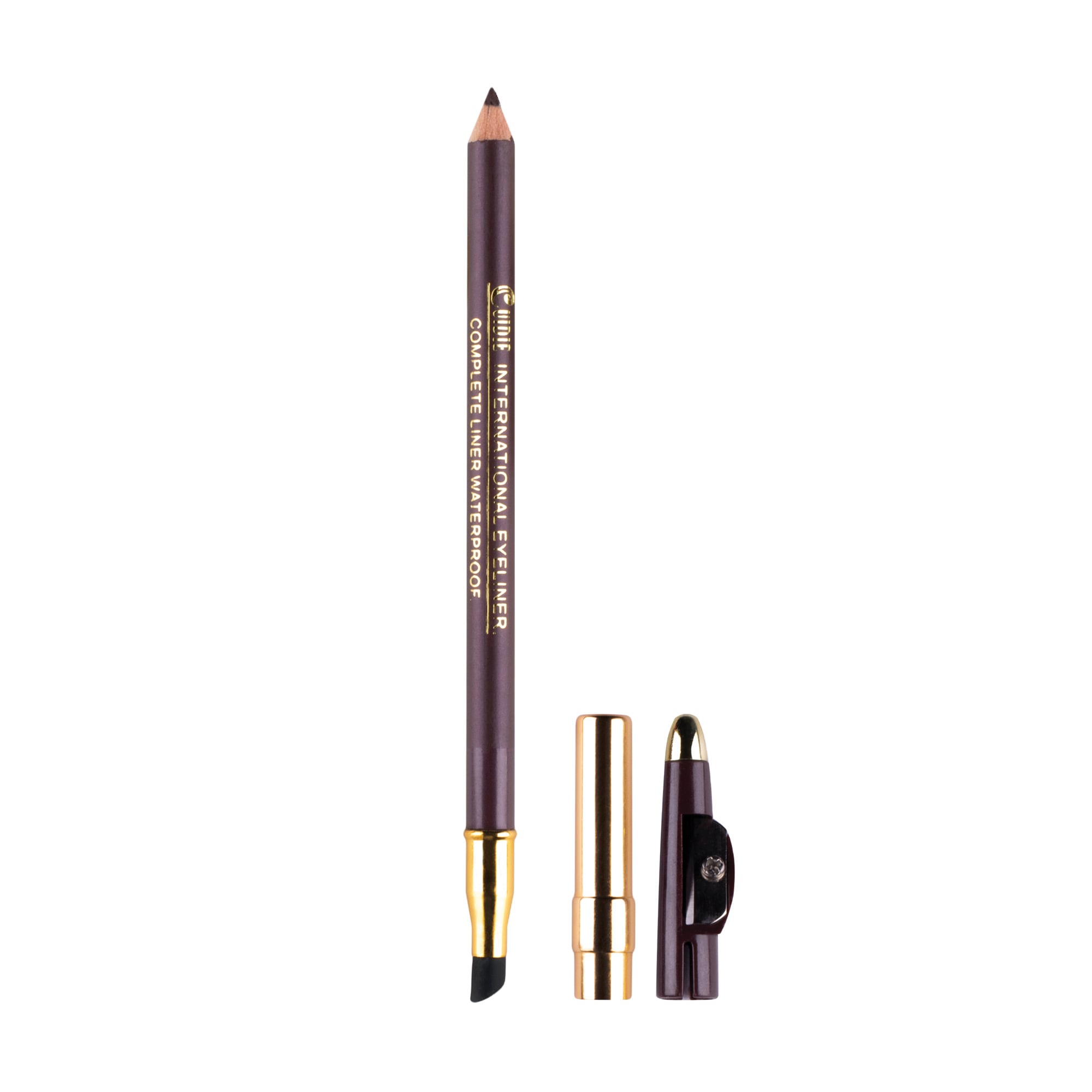 Олівець для очей Vizavi Professional Cuidie Color із розтушовкою та стругачкою, Ambre, 1.2 г